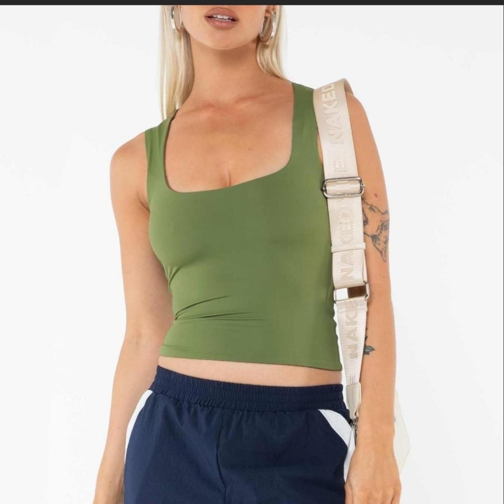 Olive green Princess Polly tank top